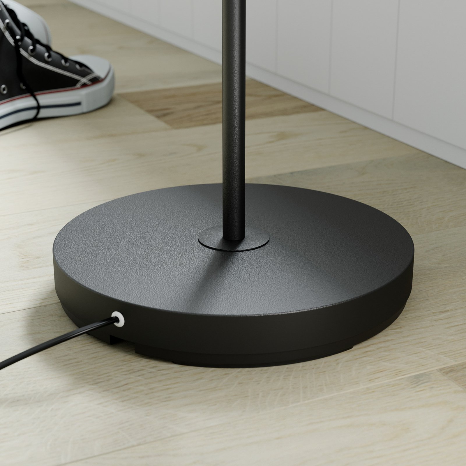Stojacia lampa Karoli Black - Lindby