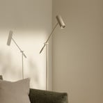 Globen Lighting stāvlampa Hubble Read, smilškrāsas, metāla