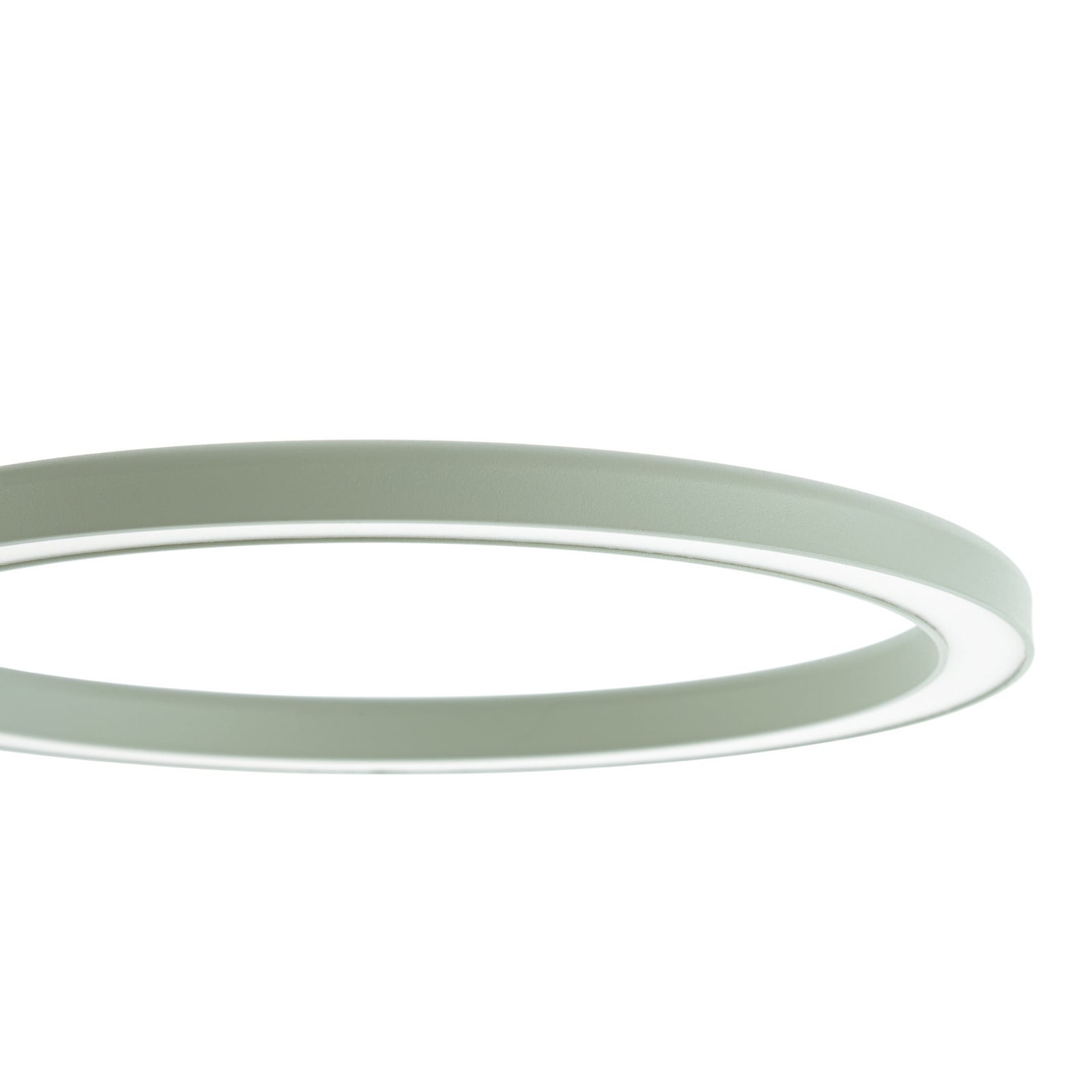 Lucande Sylvara LED outdoor ceiling light, green, CCT, 3-bulb Lucande Sylvara LED outdoor ceiling light, green, CCT, 3-bulb