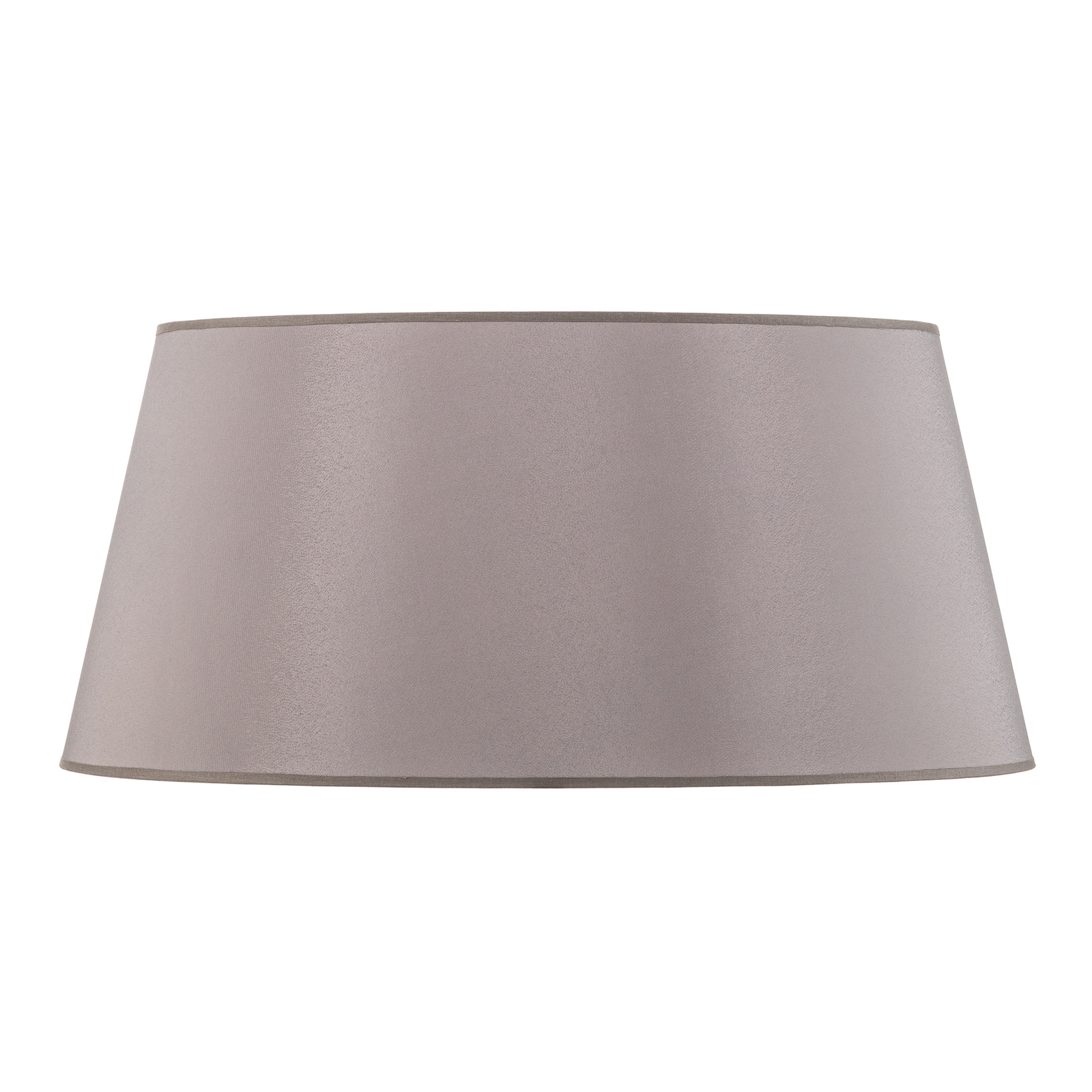 Cone lampeskærm, højde 25,5 cm, grå/hvid chintz