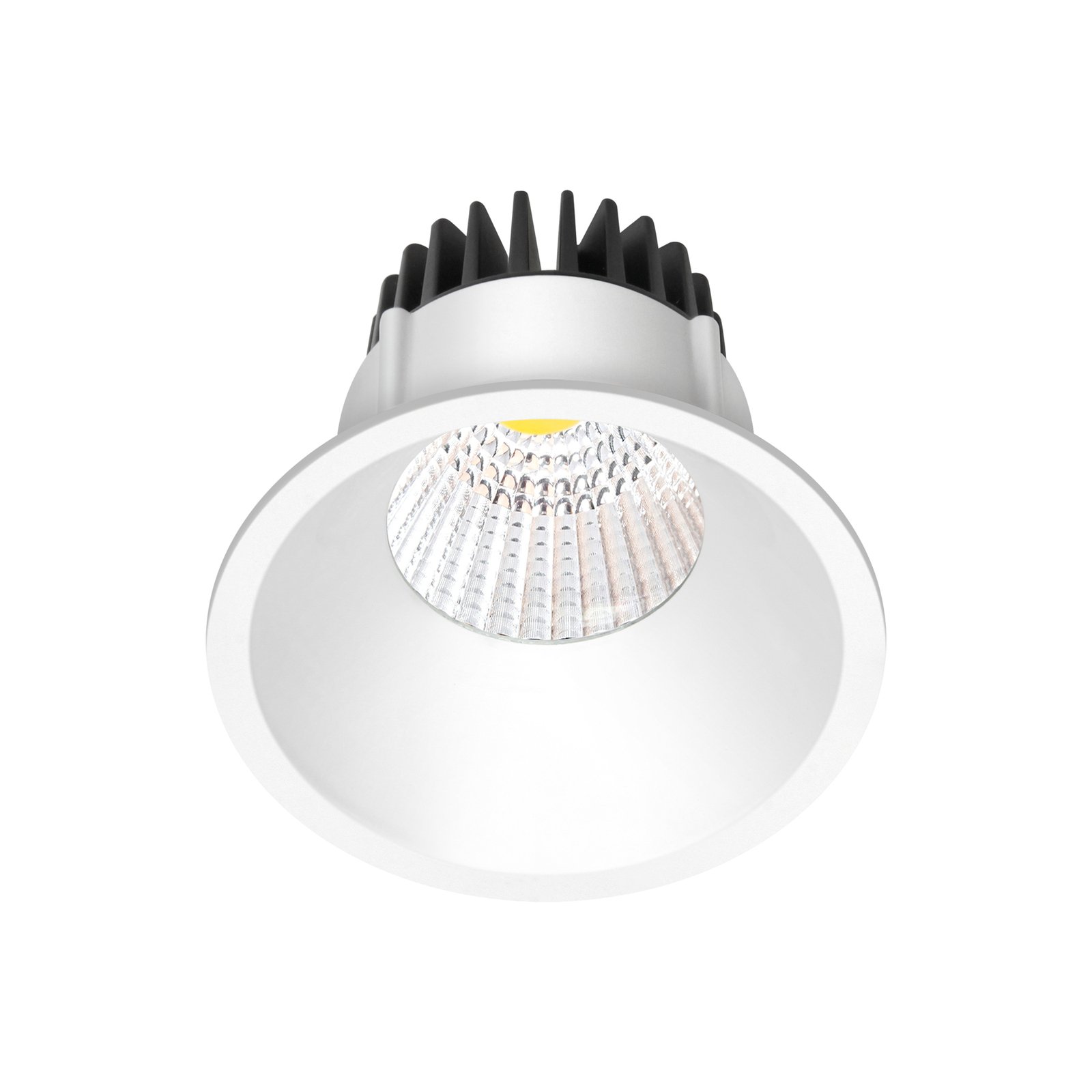 Arcchio LED downlight Niria, white, 4,000K