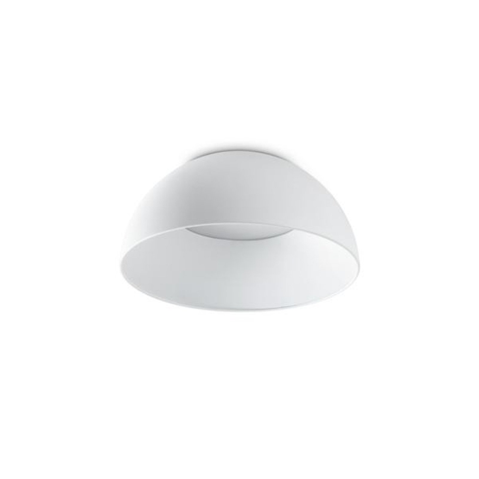 Ideal Lux LED plafondlamp Corolla-1, wit, metaal, Ø 35 cm