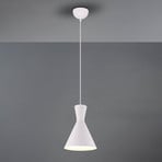 Suspension Enzo, à une lampe, Ø 20 cm, blanche