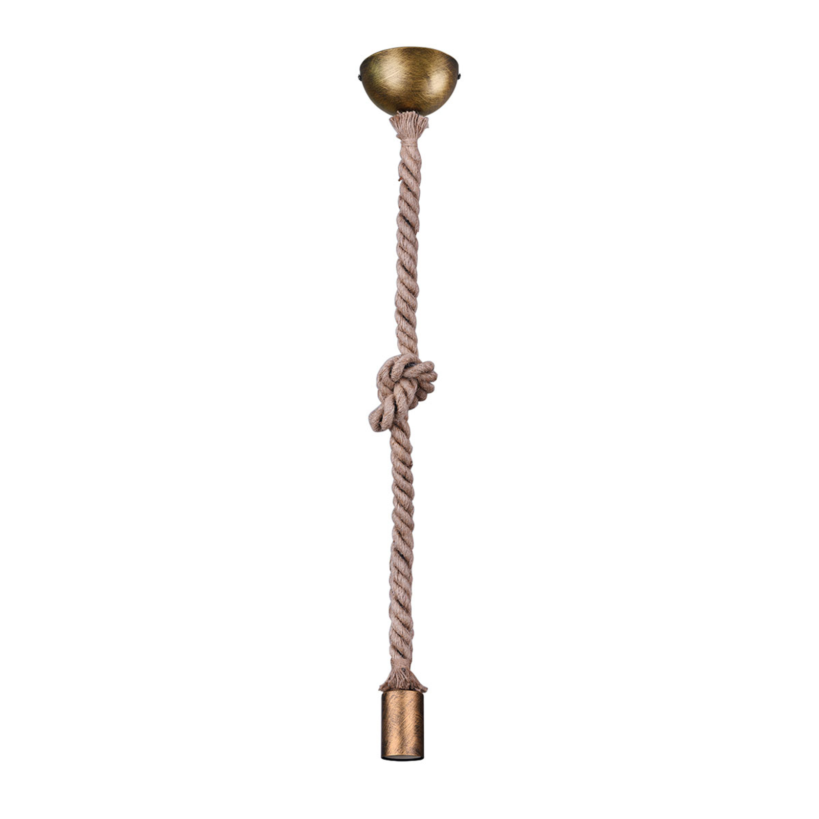 Suspension Rope avec corde décorative 1 lampe