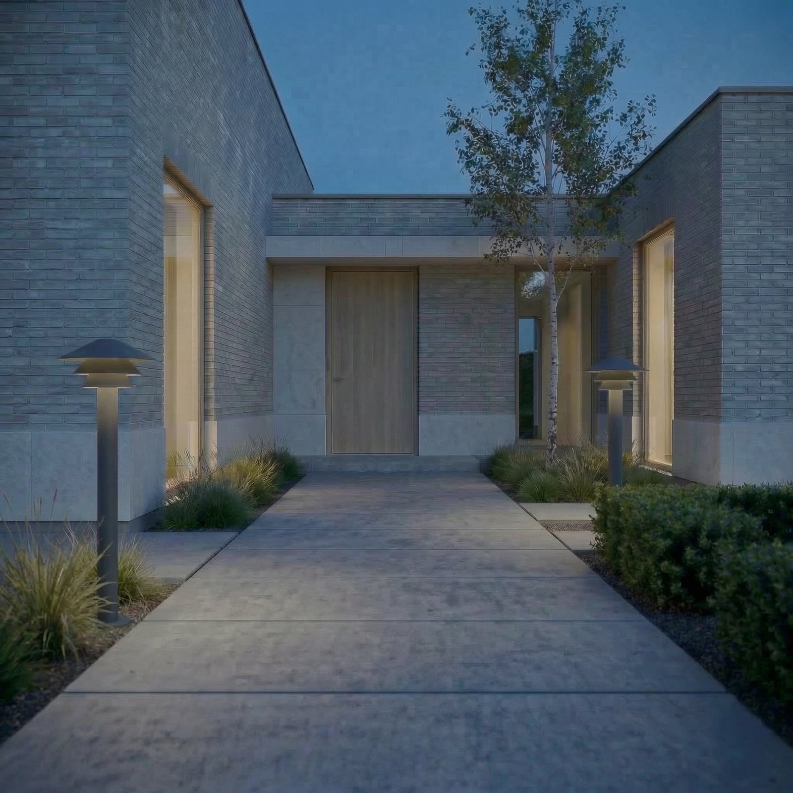 Montaro LED-Wegeleuchte, anthrazit, 110 cm, Aluminium, IP54 - Lucande