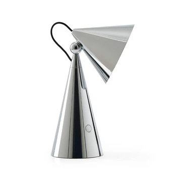 Pose Portable Lampe de Table Silver - Tom Dixon