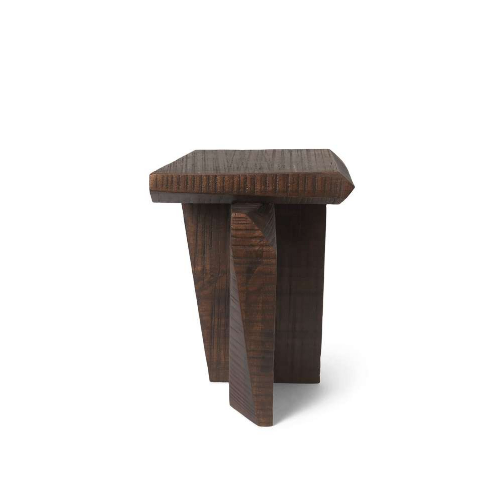 Silva Piece Oldalasztal Sötét Stained Mango Wood - ferm LIVING