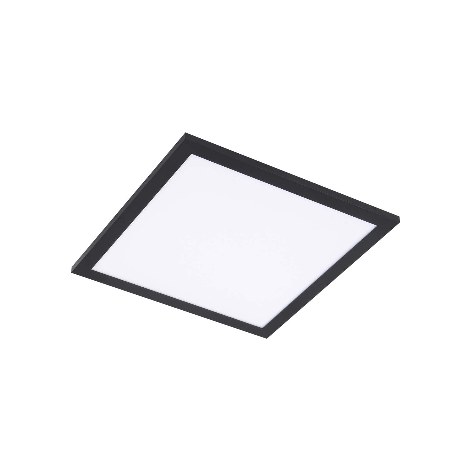 "Lindby" LED skydelis "Enhife", juodas, 30 x 30 cm, metalinis, 4000K