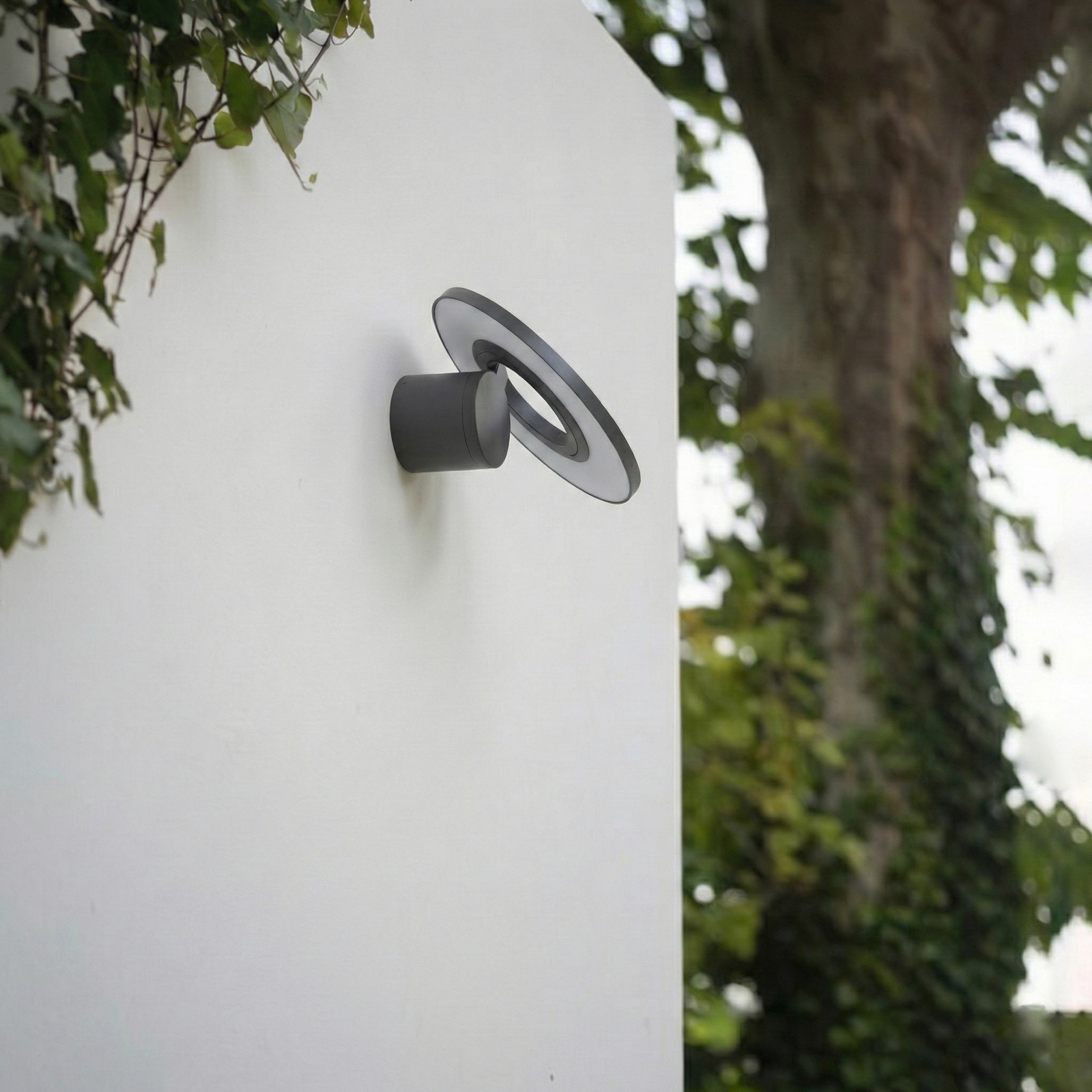 Arcchio LED buiten wandlamp Tovio, antraciet, draaibaar Arcchio LED buiten wandlamp Tovio, antraciet, draaibaar