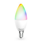 Hama Smart LED világos E14 C35 gyertya WLAN Matter 4,9 W RGBW