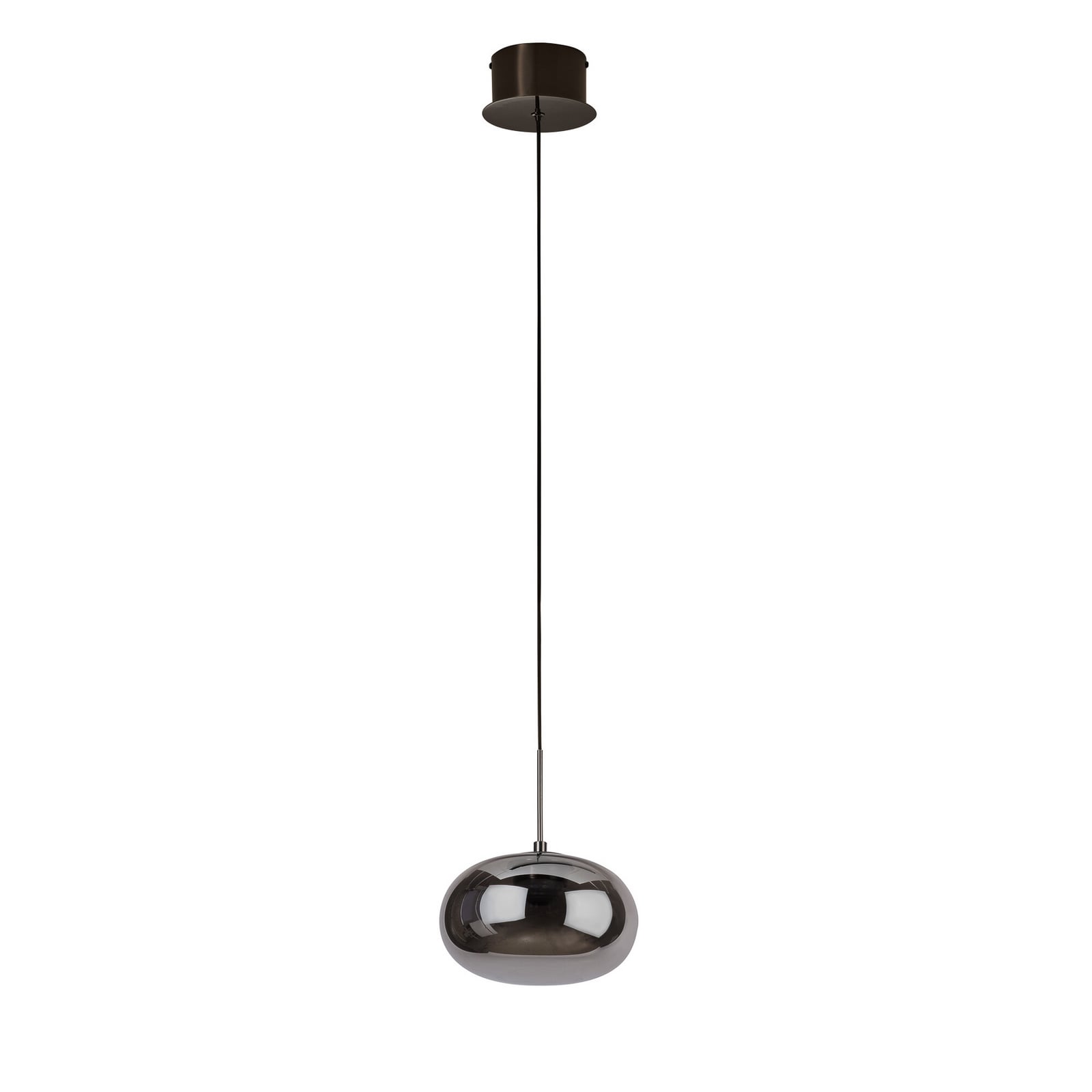 Lampă suspendată LED OSRAM Decor Satellite, gri, Ø 20 cm, 1 bec, CCT Lampă suspendată LED OSRAM Decor Satellite, gri, Ø 20 cm, 1 bec, CCT