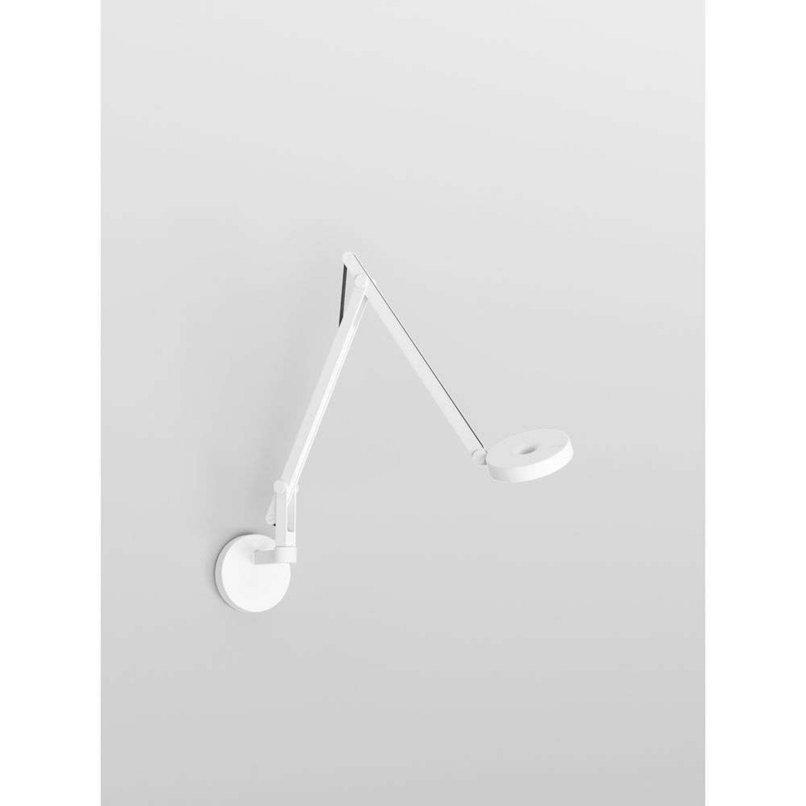 String W2 Mini Aplică de Perete DTW Matt White/Black - Rotaliana