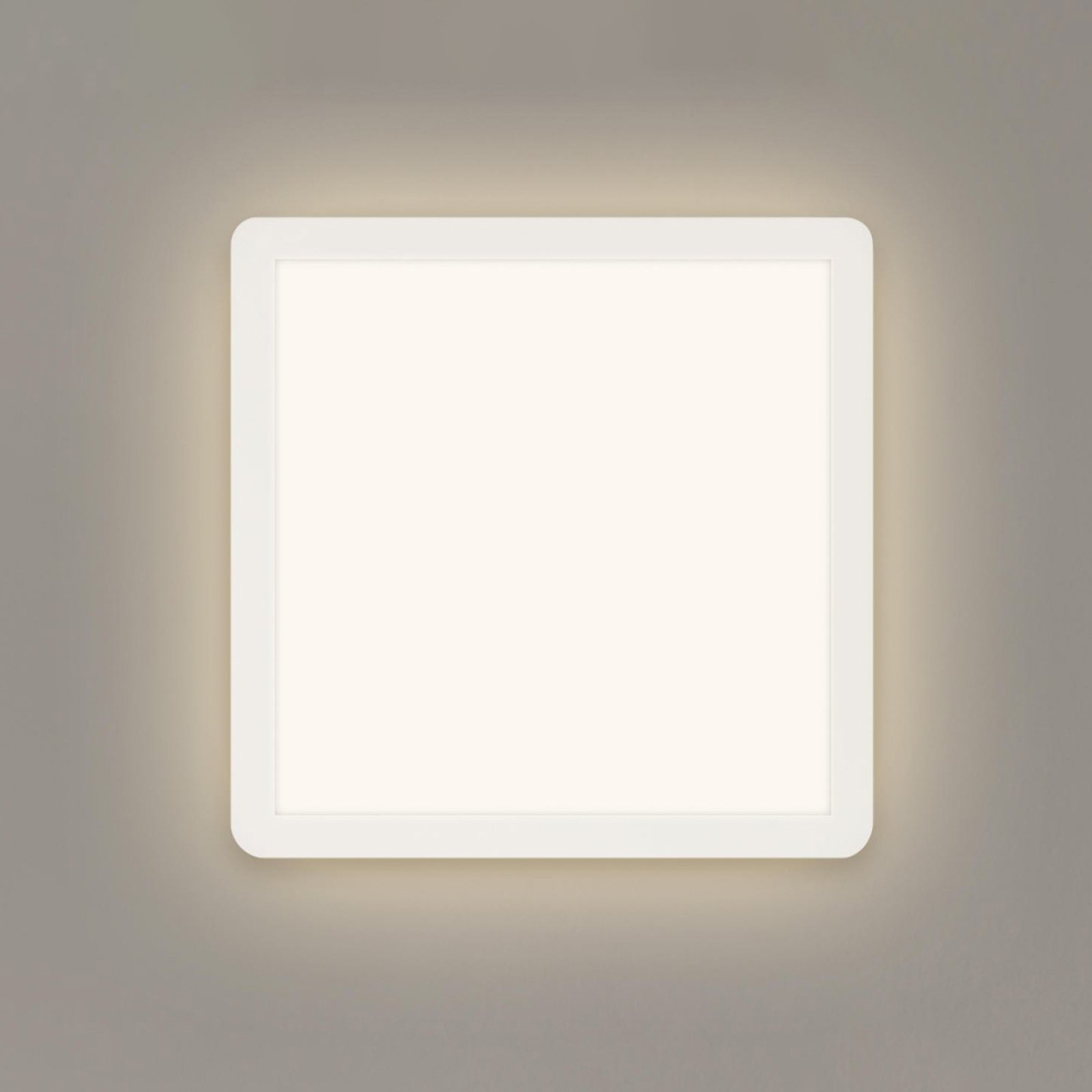 Jali Square LED panel, bílý, 29,2 cm, plast, 2 700 K