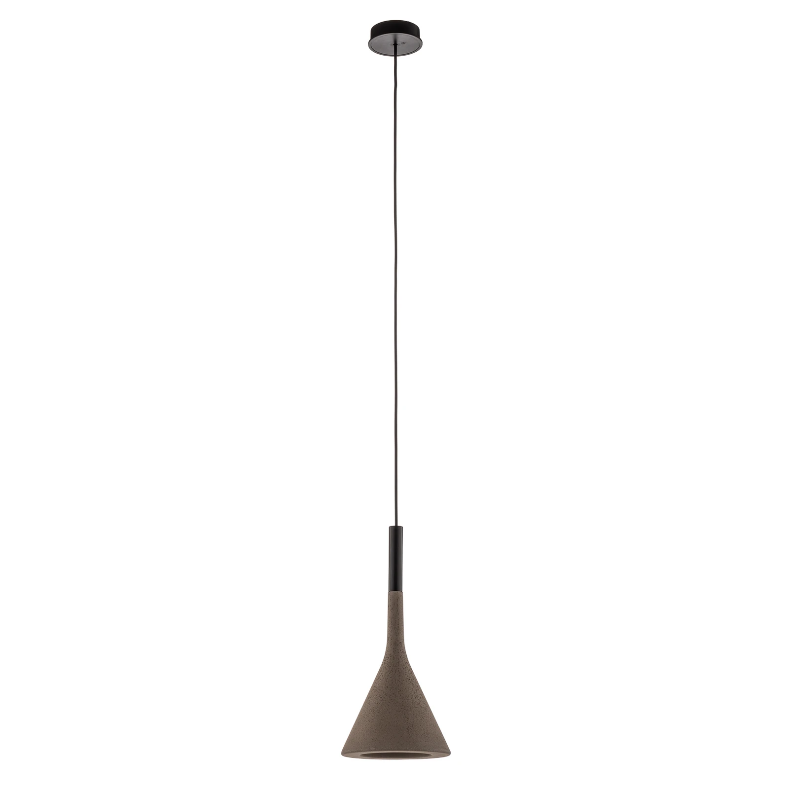 Foscarini Aplomb suspension en béton, gris