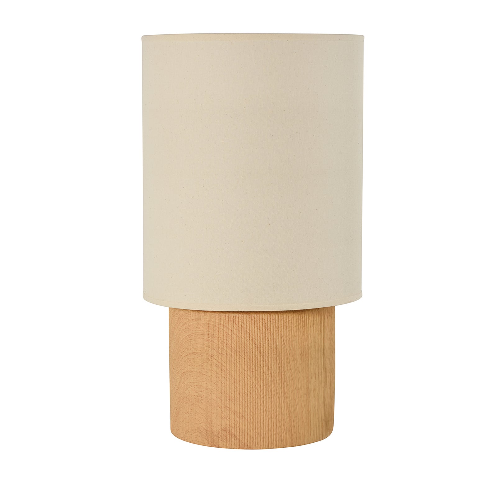 Lampada da tavolo Rhodes in legno chiaro/beige, altezza 51 cm - COREP SAS