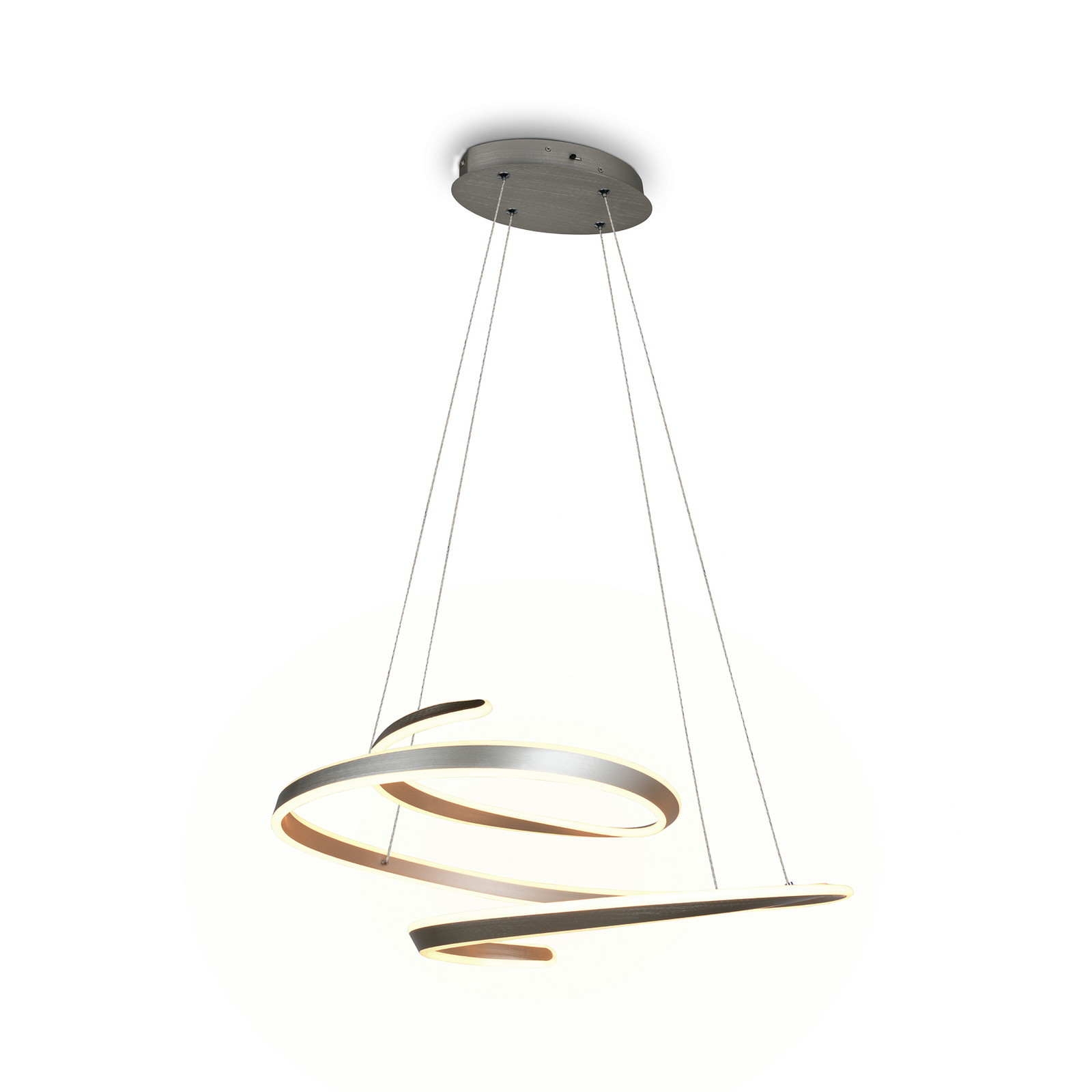 LED piekaramā lampa „Arlington“, matēts niķelis, garums 80 cm, metāls, CCT LED piekaramā lampa „Arlington“, matēts niķelis, garums 80 cm, metāls, CCT