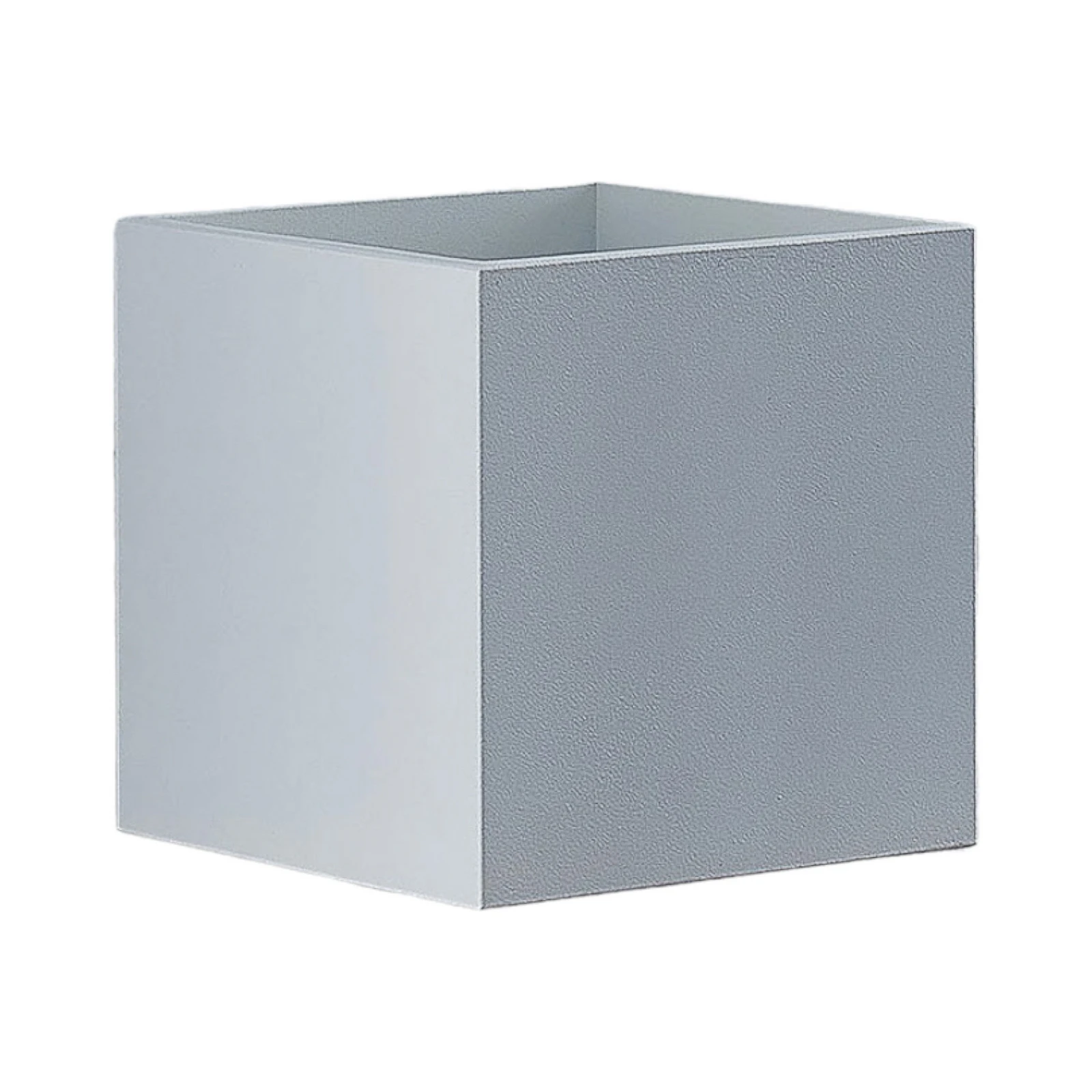 Lindby Mirza Aluminium-Wandleuchte, eckig, weiß