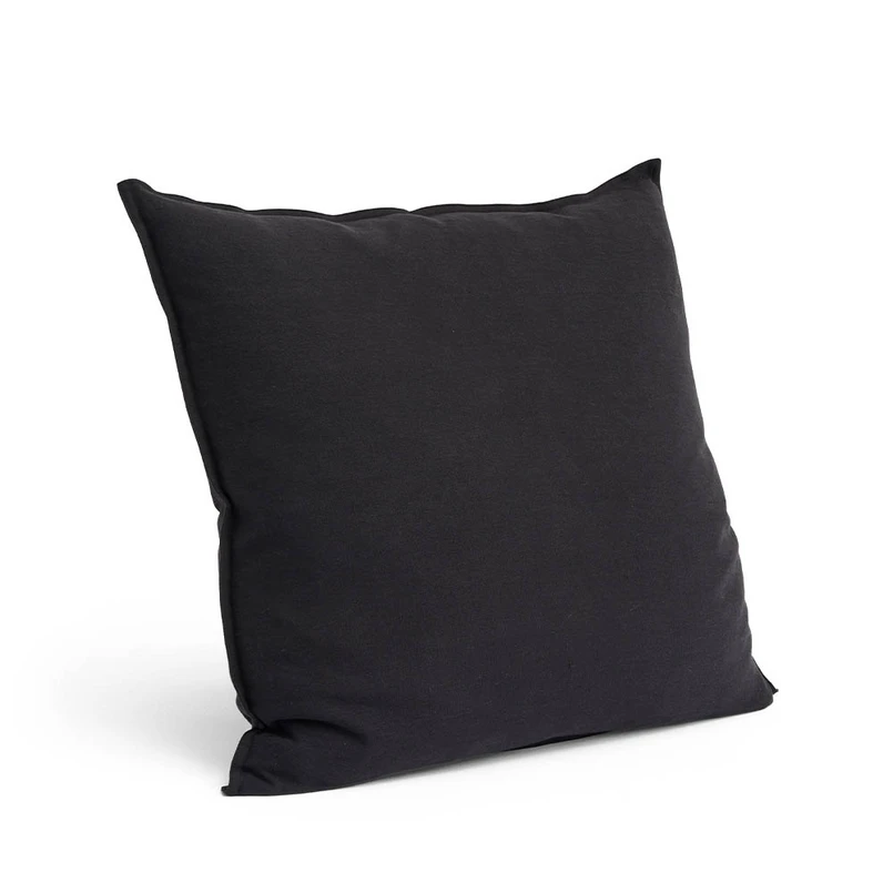 Produktfoto för HAY - Linen Cushion - Kuddfodral - 60 x 60 - Blue, black - H10 x D60 x W60 cm