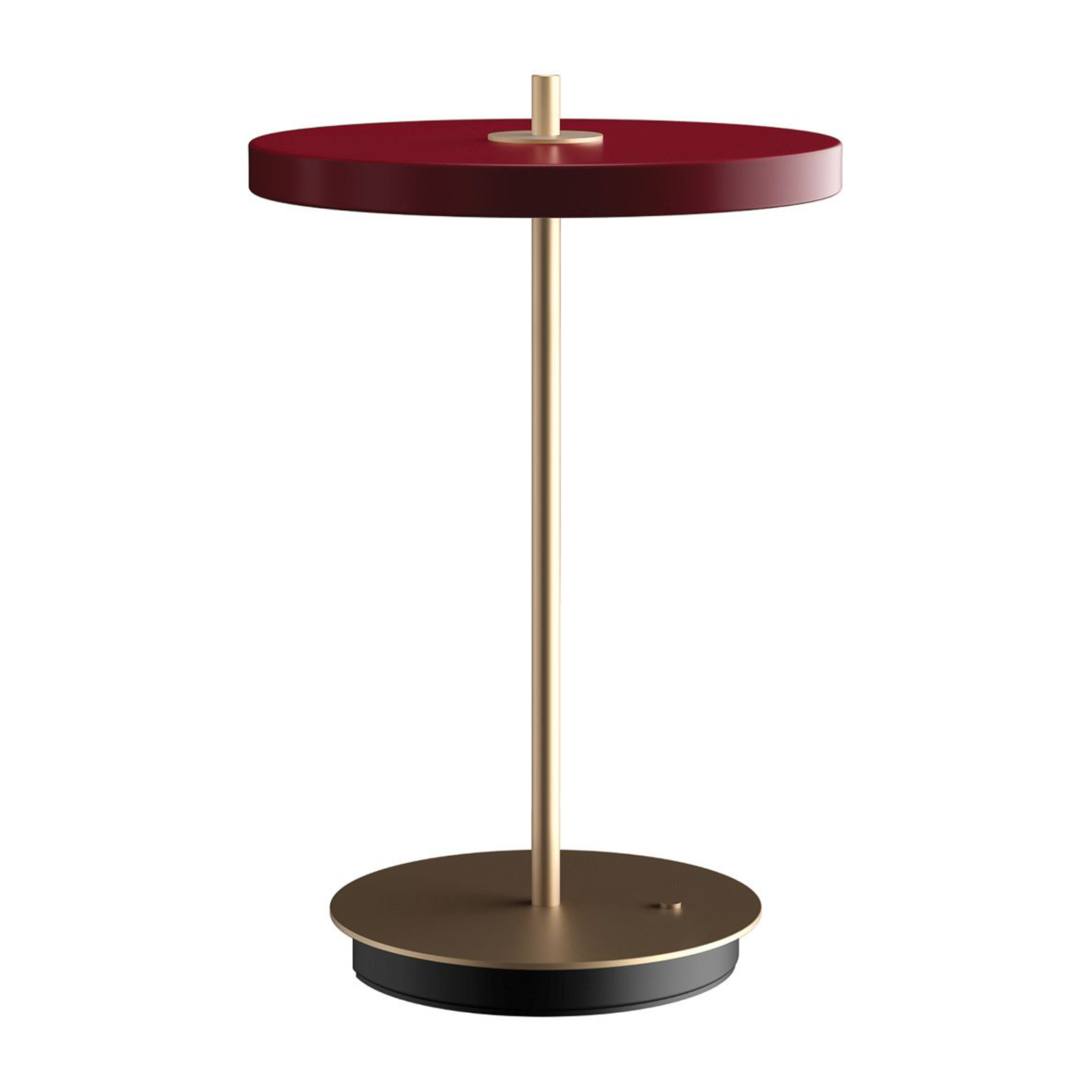 UMAGE Asteria Move lámpara de mesa LED rojo rubí