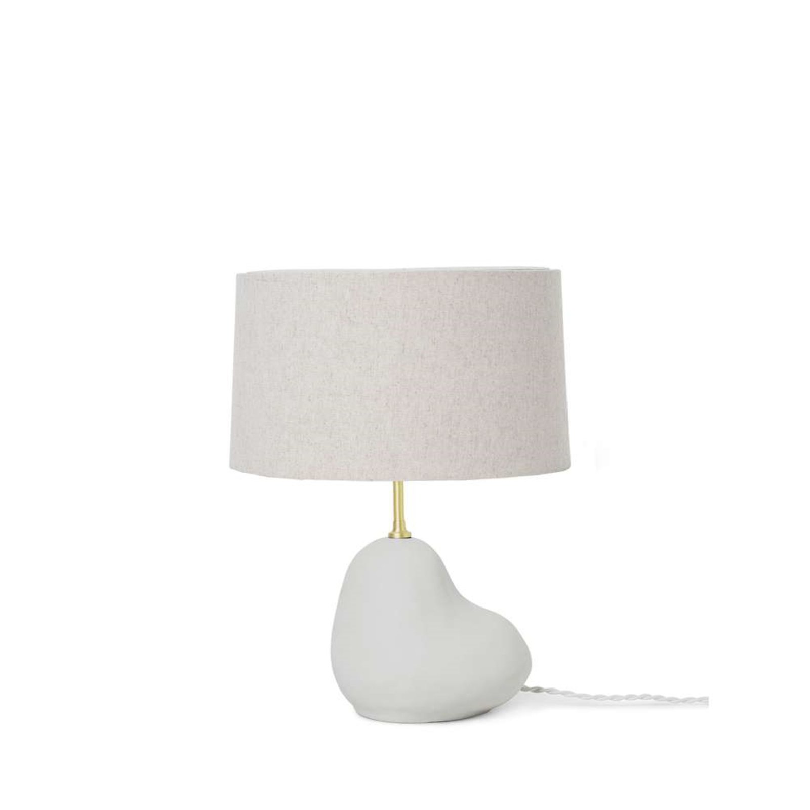 Hebe Lampă de Masă Small Off-White/Natural - ferm LIVING