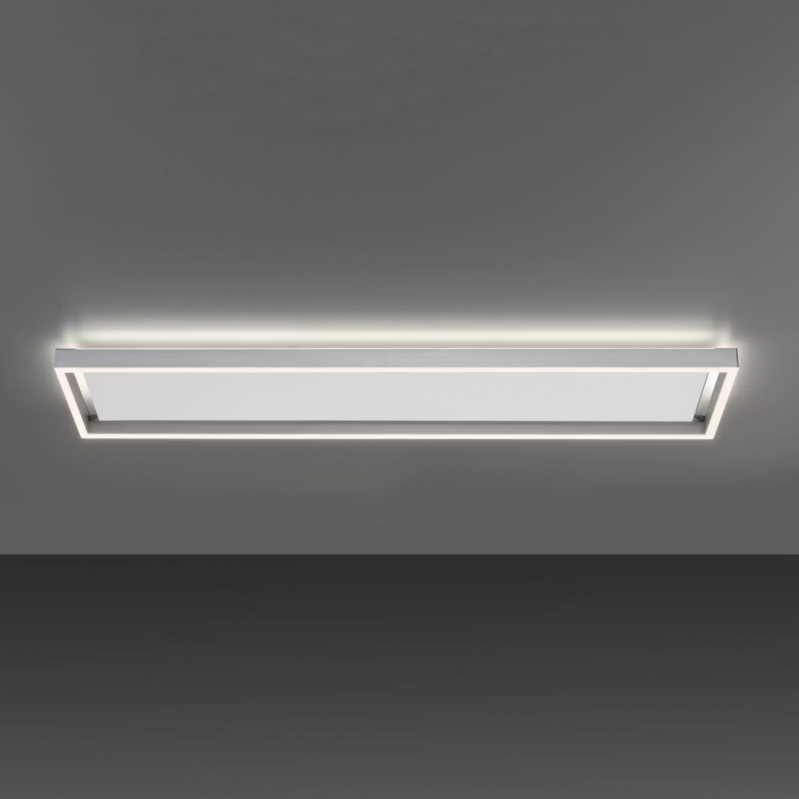 Lámpara de Techo Regulable, 100x25cm Panel LED con Control Remoto