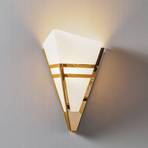 Lampa ścienna w stylu Art Deco 1980 mosiądz