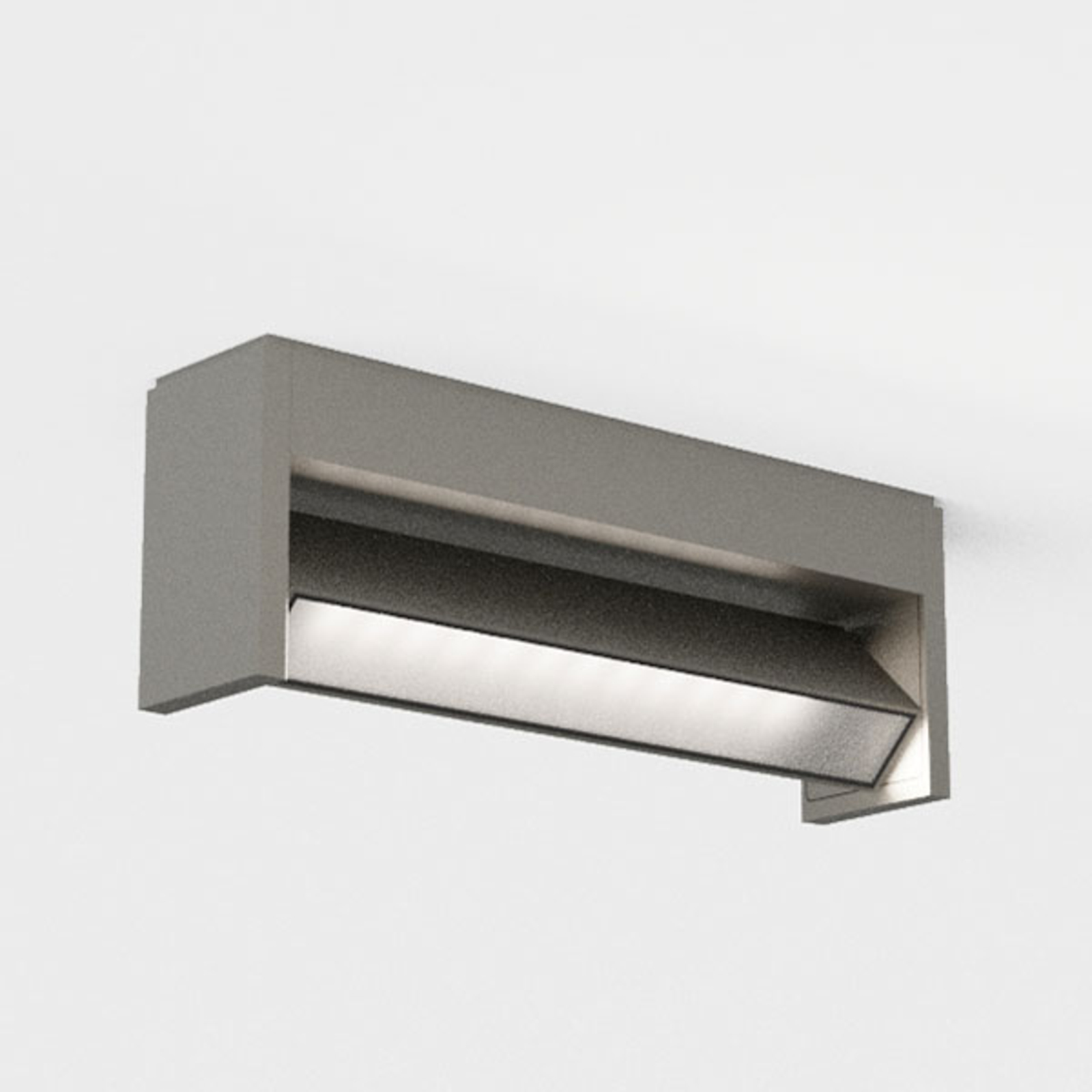 IP44.de Slat One LED-Außenwandleuchte, schwenkbar