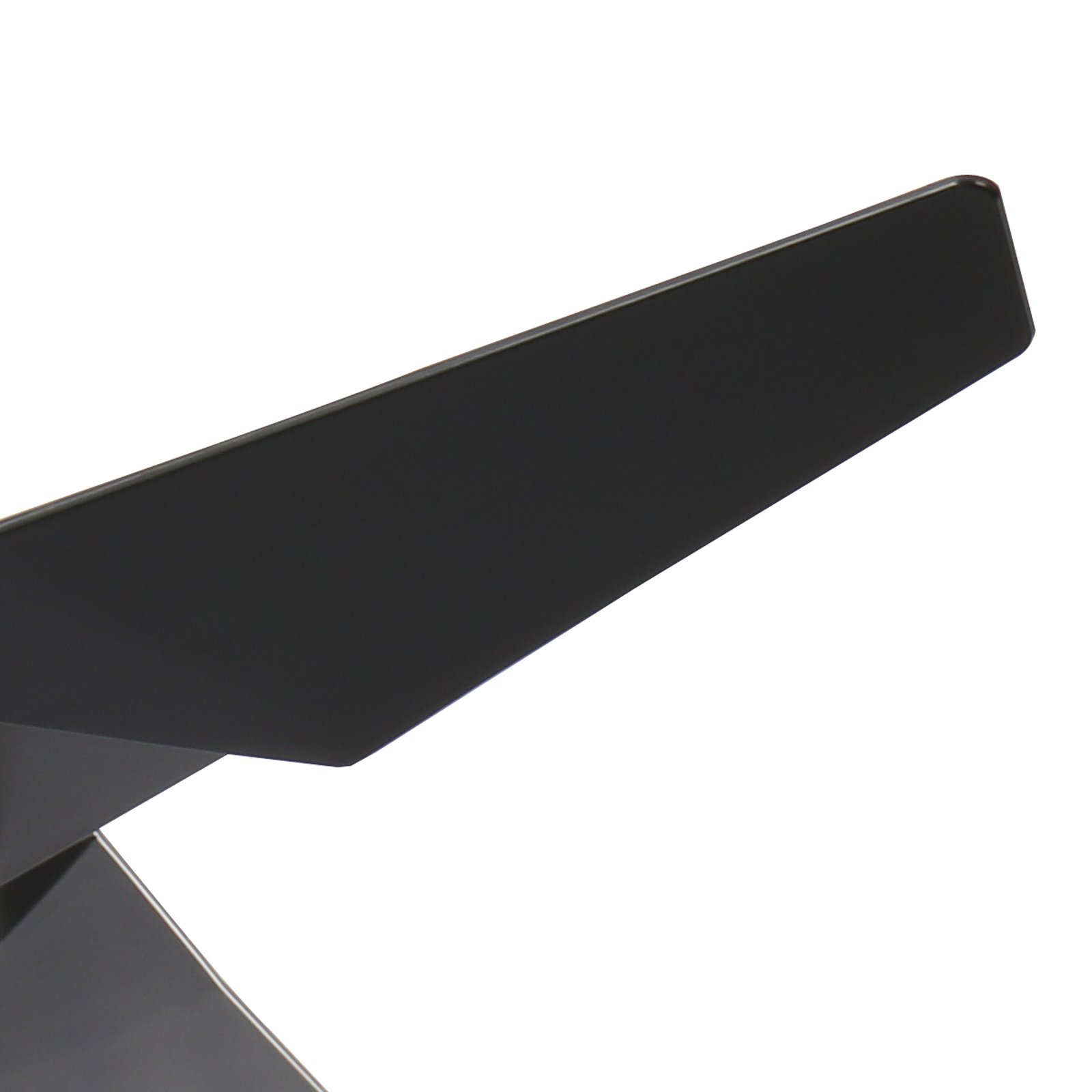 Ventilador de techo LED Jade, negro, silencioso, Ø 152 cm, 60 W
