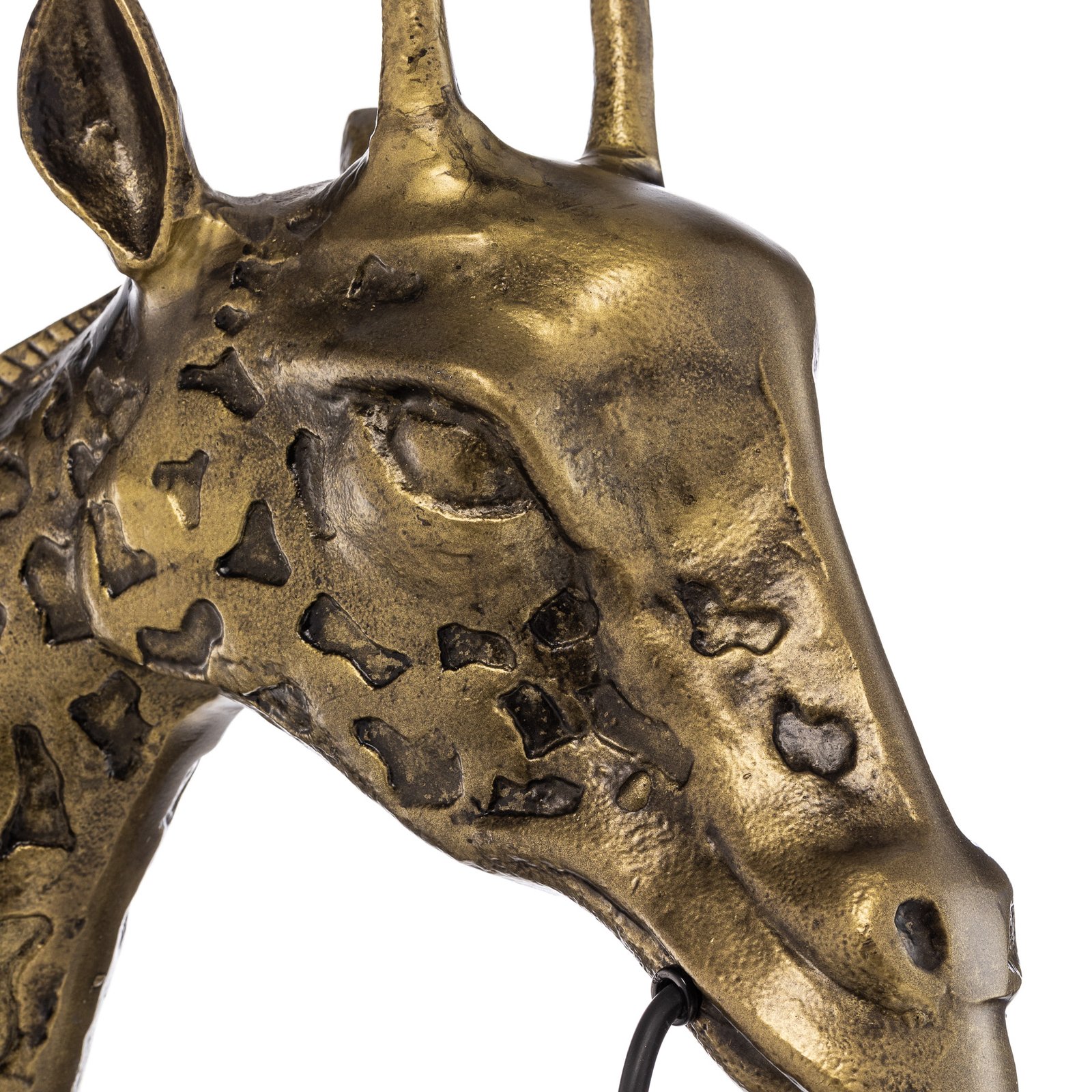 Lindby Nirvathia applique murale girafe métal