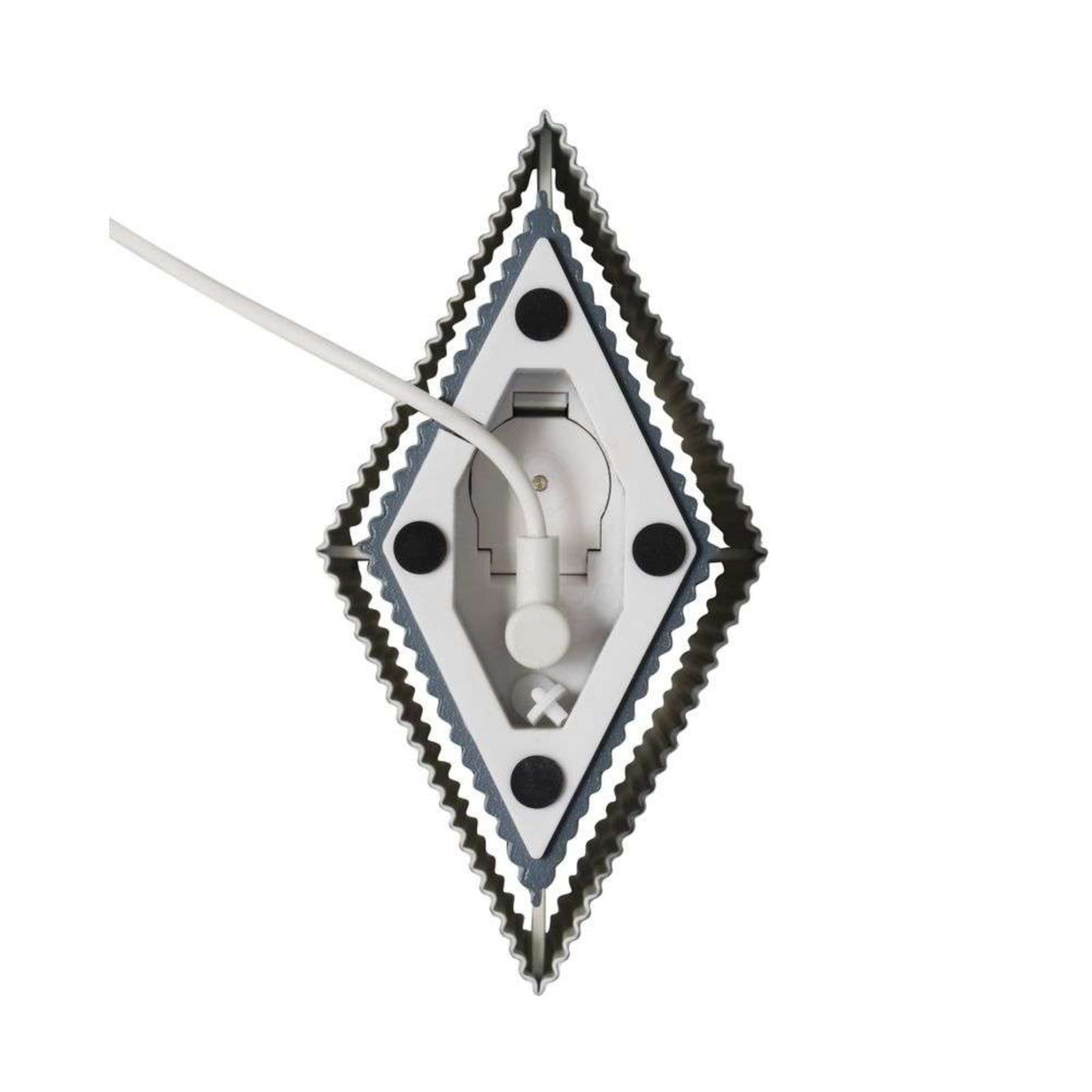Romb Mini Portable Bordlampe Blue Stone Pholc - Soveværelse - Metal