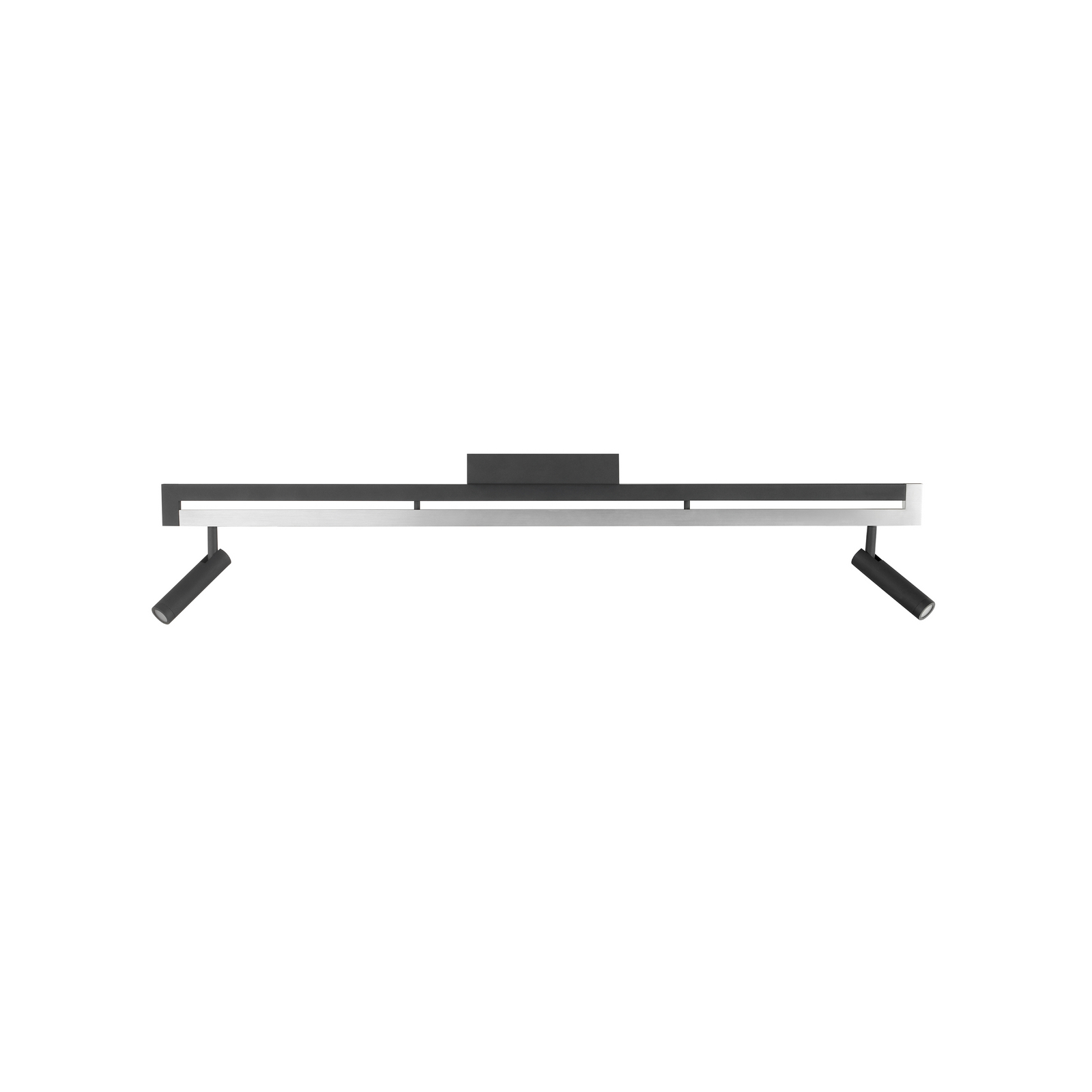 LED таванни прожектори Pulse, черни, 100 cm, метал
