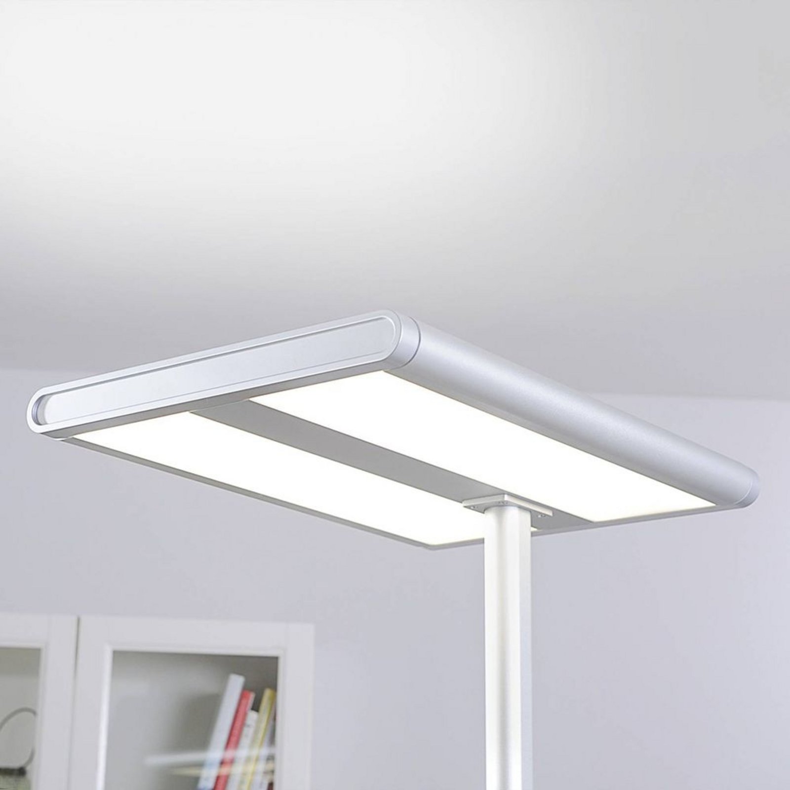 Quirin Floor Lamp Alu/Opal - Arcchio