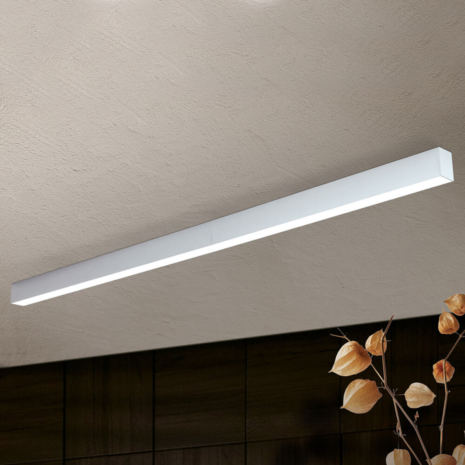 LED-Deckenleuchte Sando mit Aufhängeset