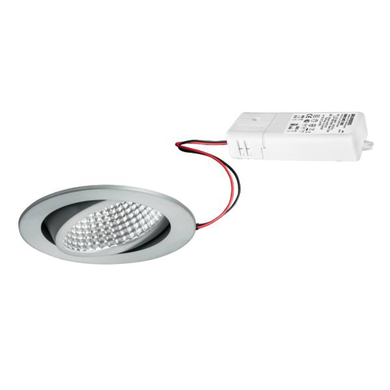 BRUMBERG Kerby-R LED-Einbauspot, 4.000K, alu