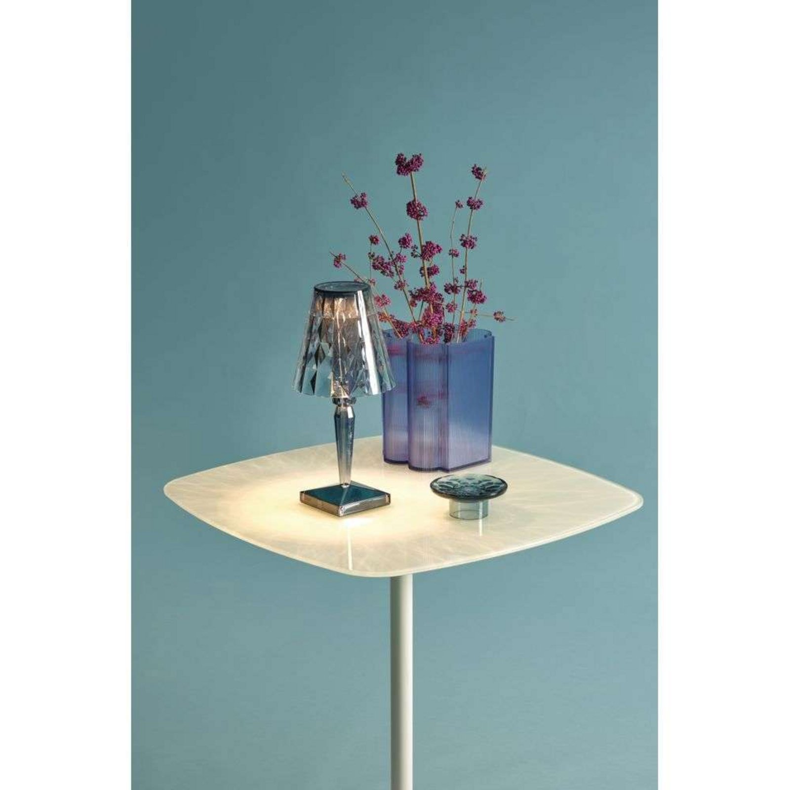 Okra Vase Tall Violet - Kartell