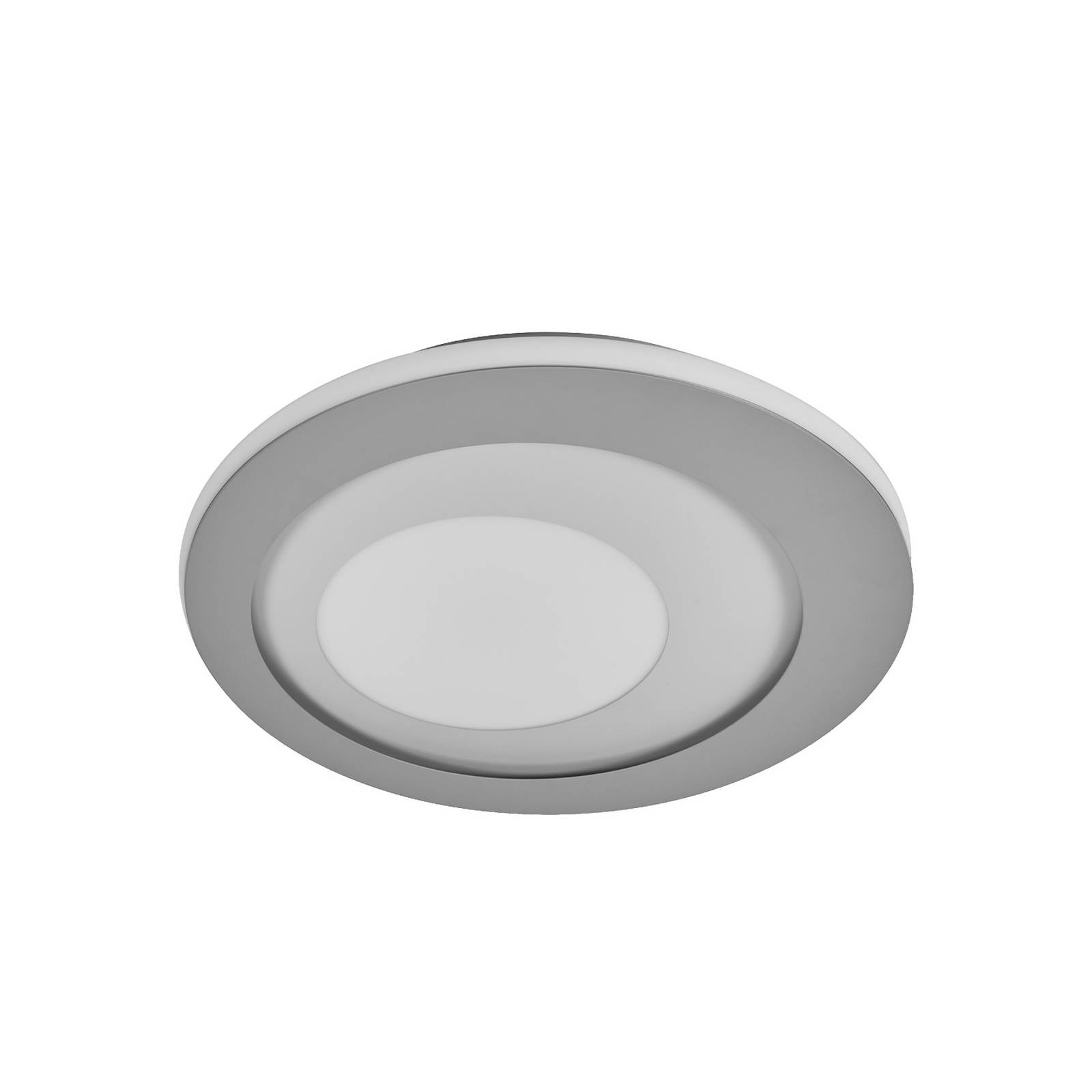 OSRAM LED-Deckenlampe ORBIS SPIRAL CENTRAL LIGHT Ø 40cm grau