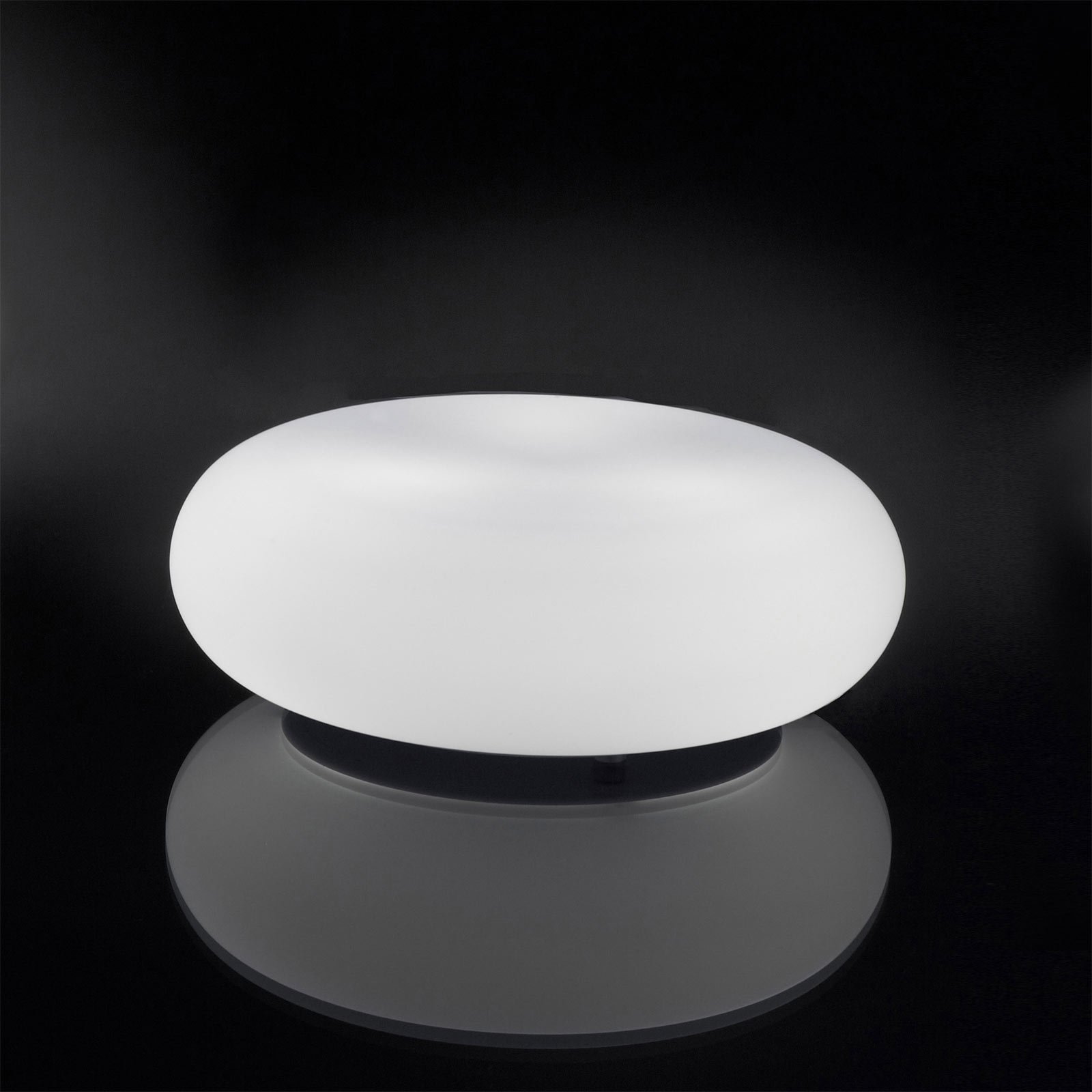 Artemide Itka lampe table abat-jour verre Ø 35 cm