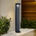 BEGA LED path light 99058 K3, graphite, cast aluminium, glass