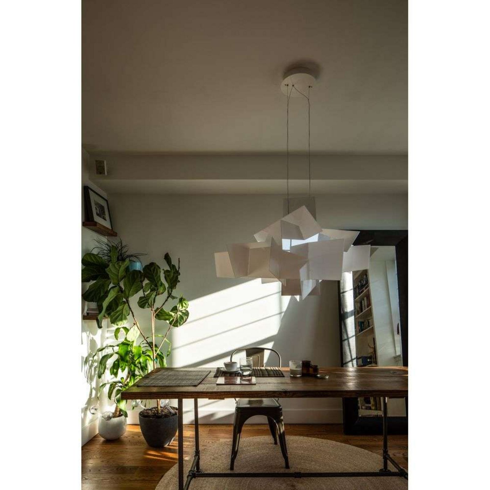 Big Bang Lustră Pendul White R7s 3,5m - Foscarini