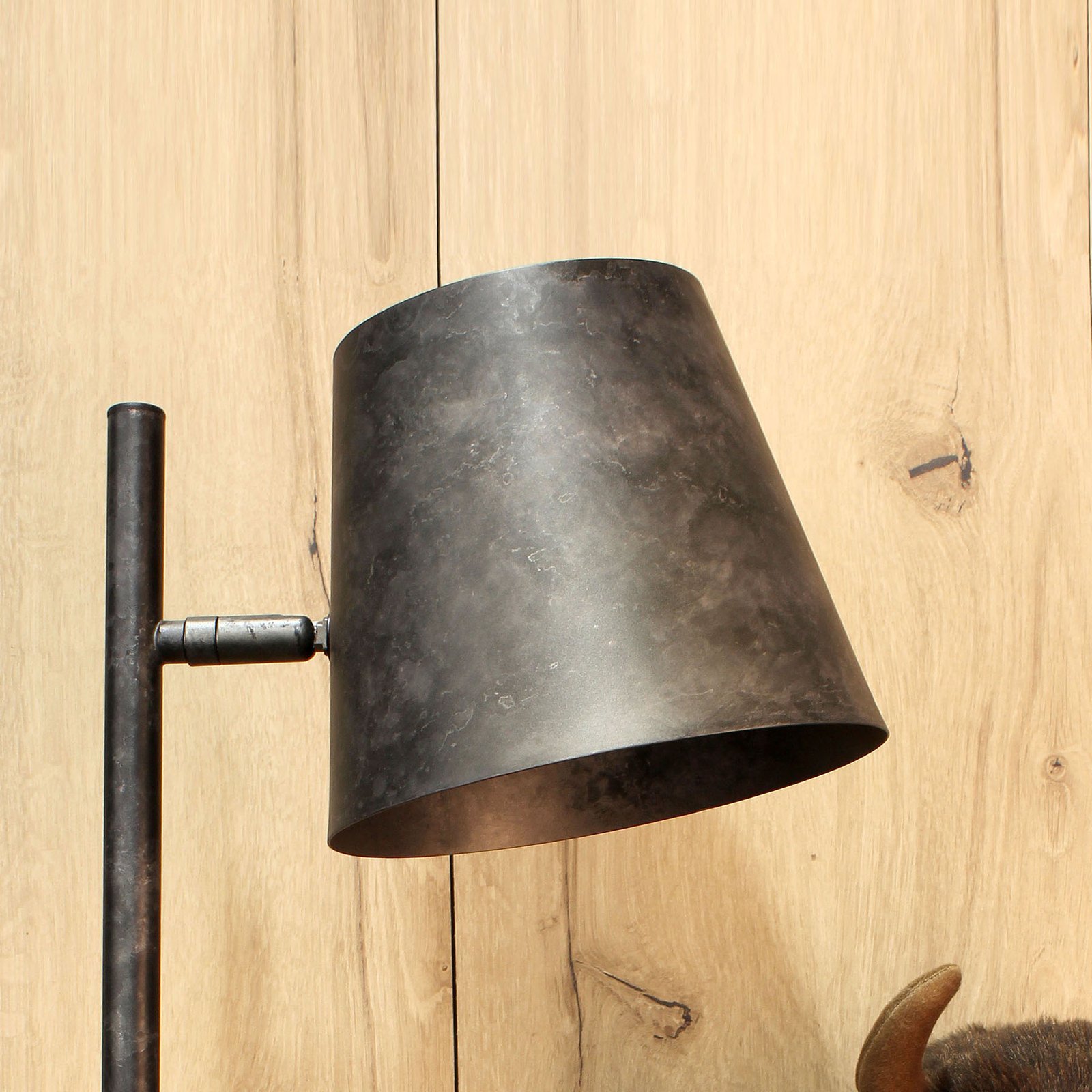 Vloerlamp Colt, 1-lamp, vorst-grijs