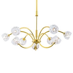 Lámpara colgante Maderno, dorado, 69 cm