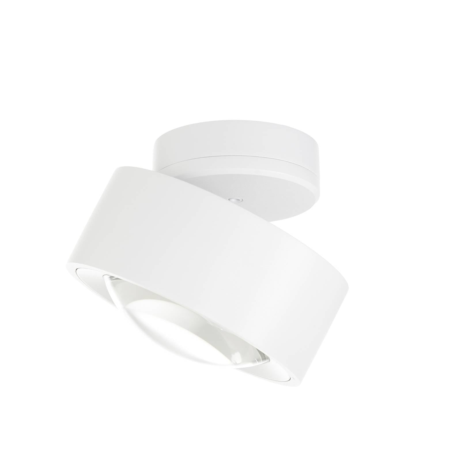 Arcchio LED-Deckenlampe Rotari, 1-fl., weiß, beweglich