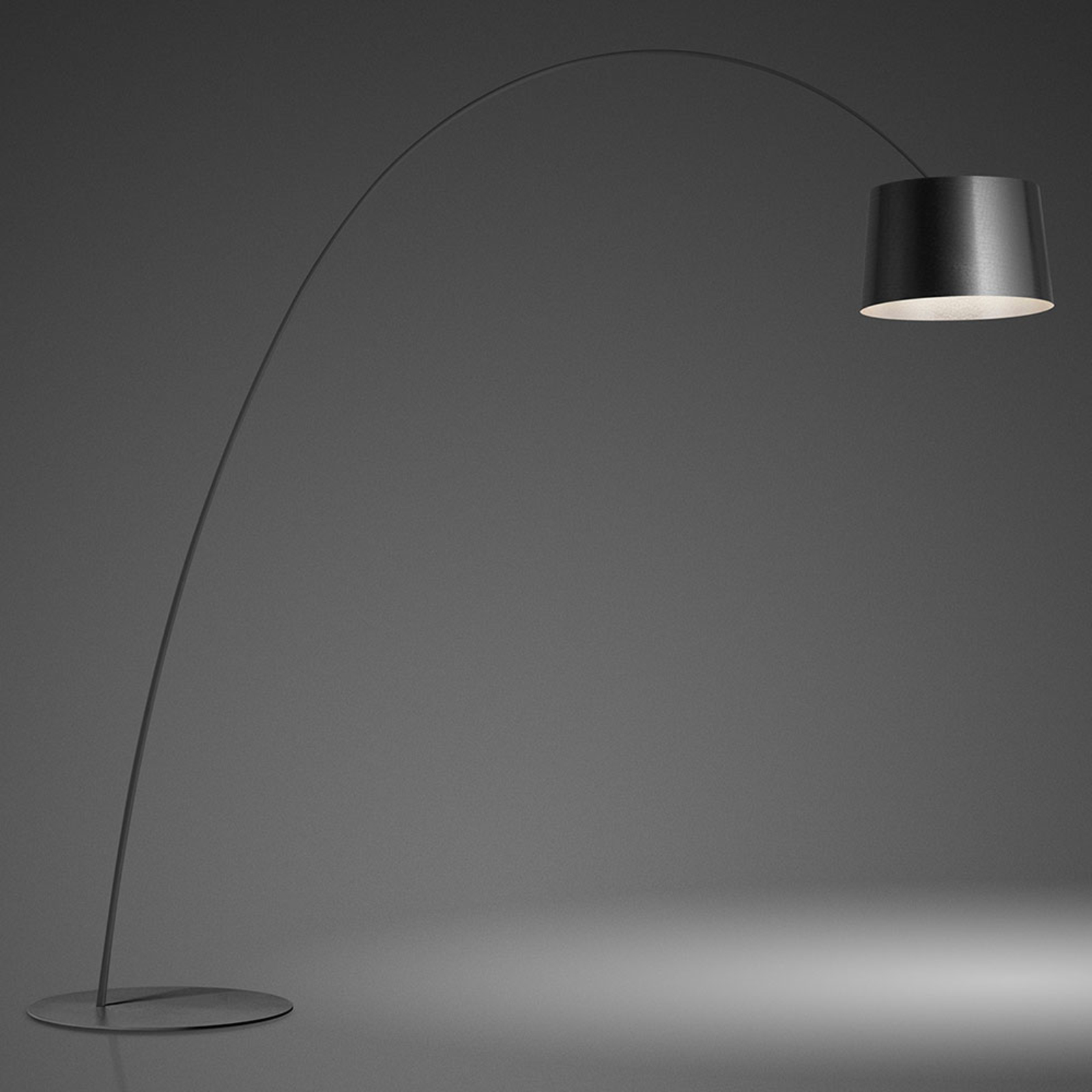 Foscarini Twiggy Elle lampadaire LED, graphite