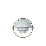 Multi-Lite Lustră Pendul Ø36 Brass/Sea Grey - GUBI