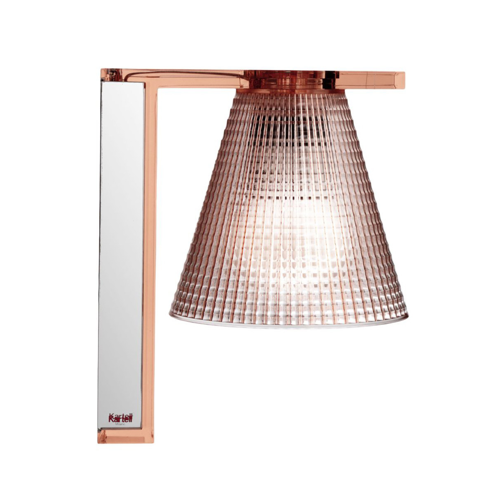 Kartell Light-Air LED wandlamp, roze