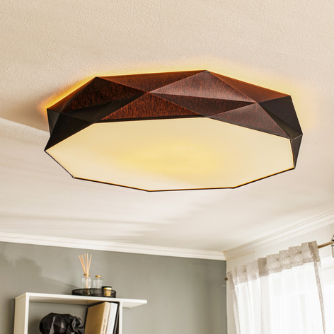 Deckenleuchte Kantoor New, Ø 88 cm, schwarz