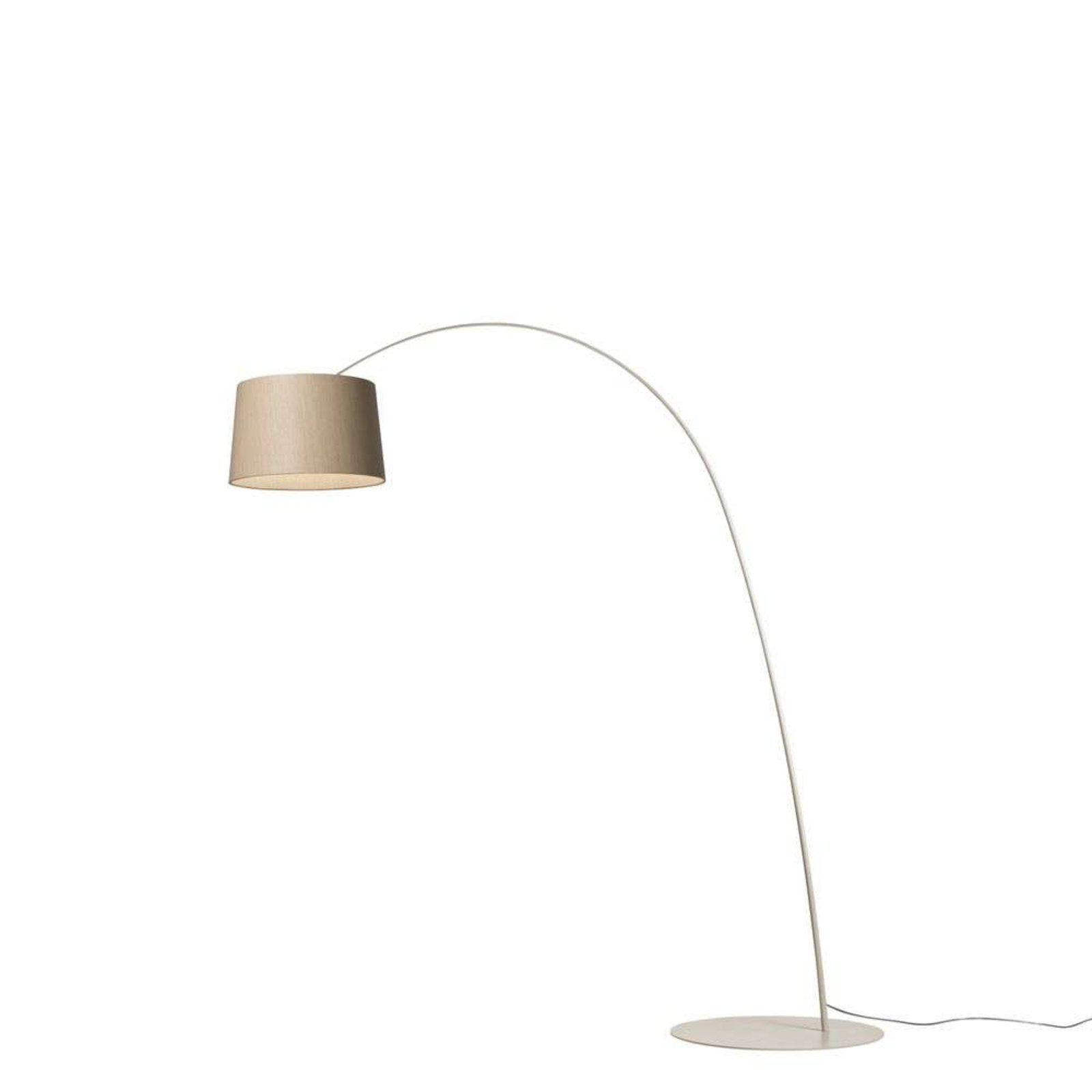 Twiggy LED Lampadar Greige/Wood - Foscarini