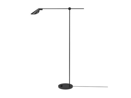 MS Series MS011 Golvlampa Black PVD - Fritz Hansen