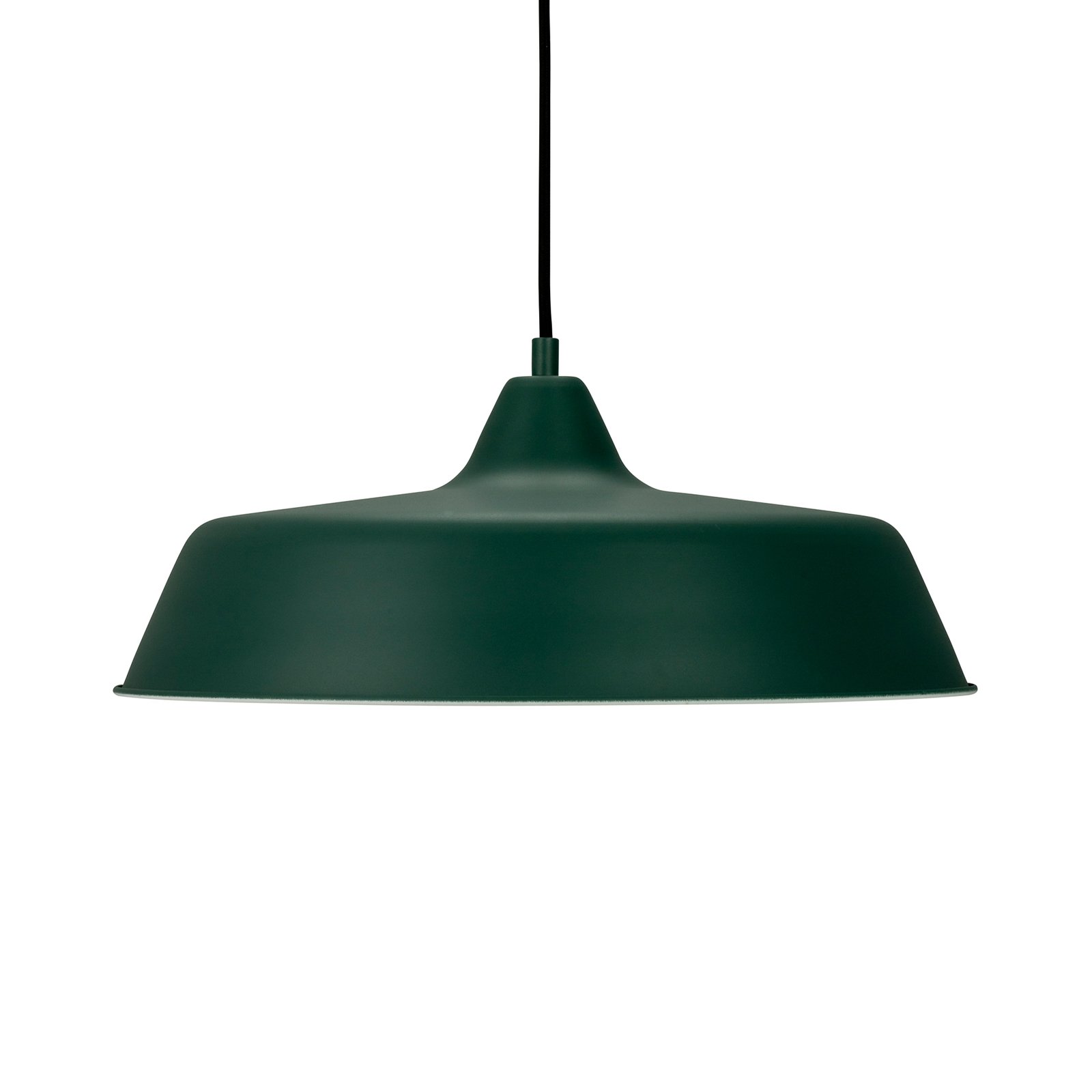 Dyberg Larsen Raw hanging lamp, dark green