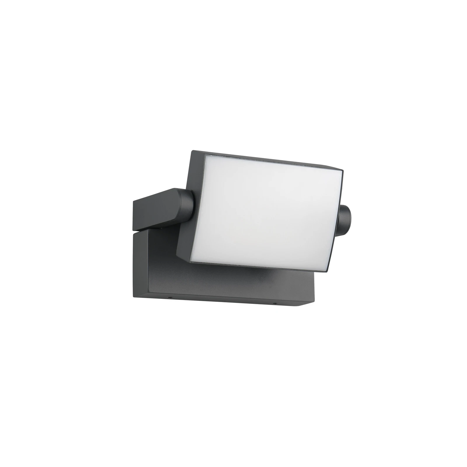 KANSAS LED outdoor wall light, anthracite, width 20 cm, IP54